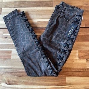 NWT Cheetah Jeans